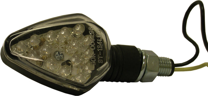 BLUNT ARROW 8 LED MARKER LIGHTS CARBON W/SMOKE LENS 900-0045 image 1