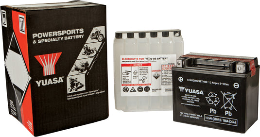 BATTERY YTX12-BS MAINTENANCE FREE YUAM3RH2SIND image 1