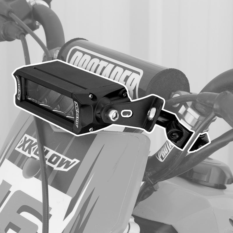 Load image into Gallery viewer, MOTORCYCLE HEADLIGHT KIT 7/8&quot; HANDLEBARS XK-DB image 2
