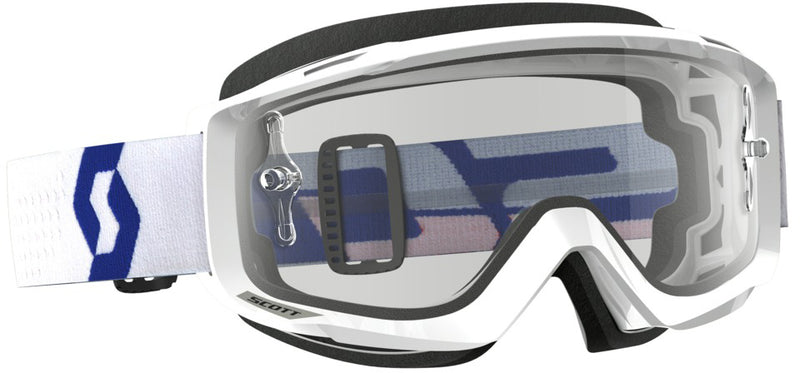 Load image into Gallery viewer, SPLIT OTG GOGGLE WHITE/RED W/CLEAR WORKS LENS 262599-1030113 image 1
