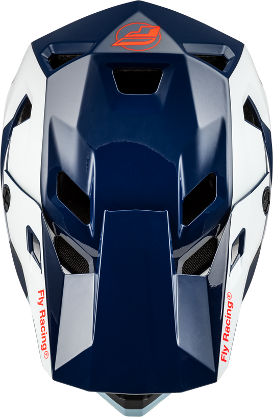 YOUTH RAYCE HELMET RED/WHITE/BLUE YS 73-3612YS image 3