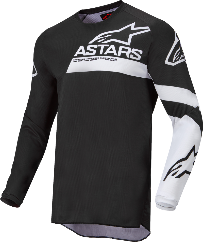 Load image into Gallery viewer, YOUTH RACER CHASER JERSEY BLACK/WHITE YX 3772422-12-XL image 1
