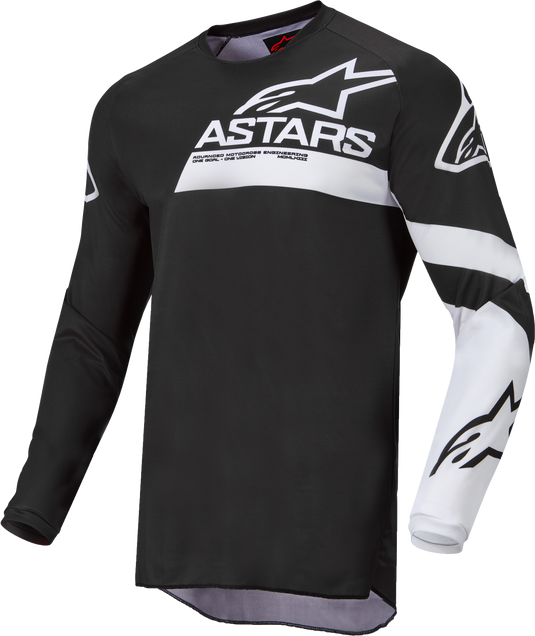 YOUTH RACER CHASER JERSEY BLACK/WHITE YM 3772422-12-M image 1