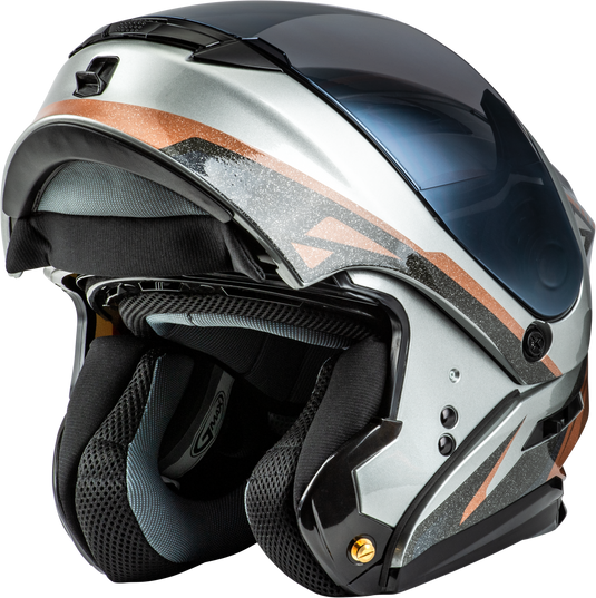 MD-01 VOLTA HELMET GREY/BLACK/COPPER METALLIC MD M101381275 image 5
