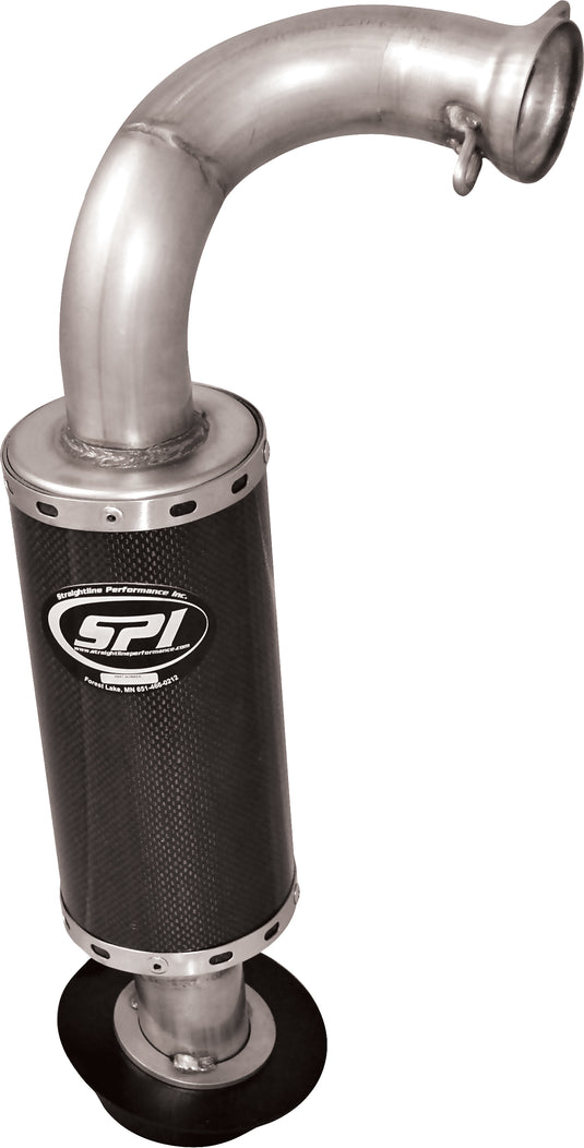 LIGHTWEIGHT SILENCER CARBON FIBER 132-127 image 1
