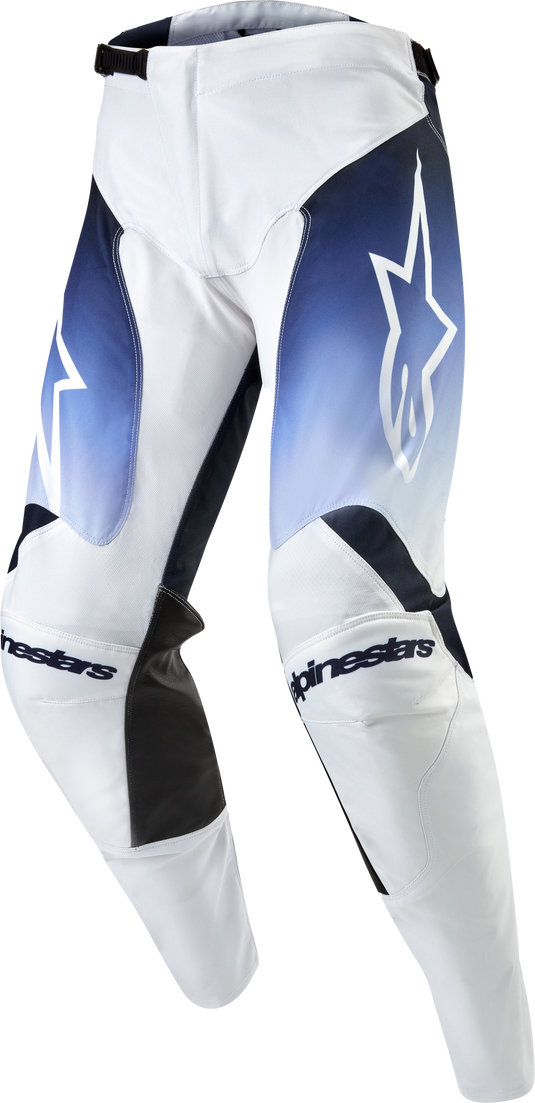 RACER HOEN PANTS WHT/DRK NVY/LT BLUE SZ 34 3721324-2070-34 image 1