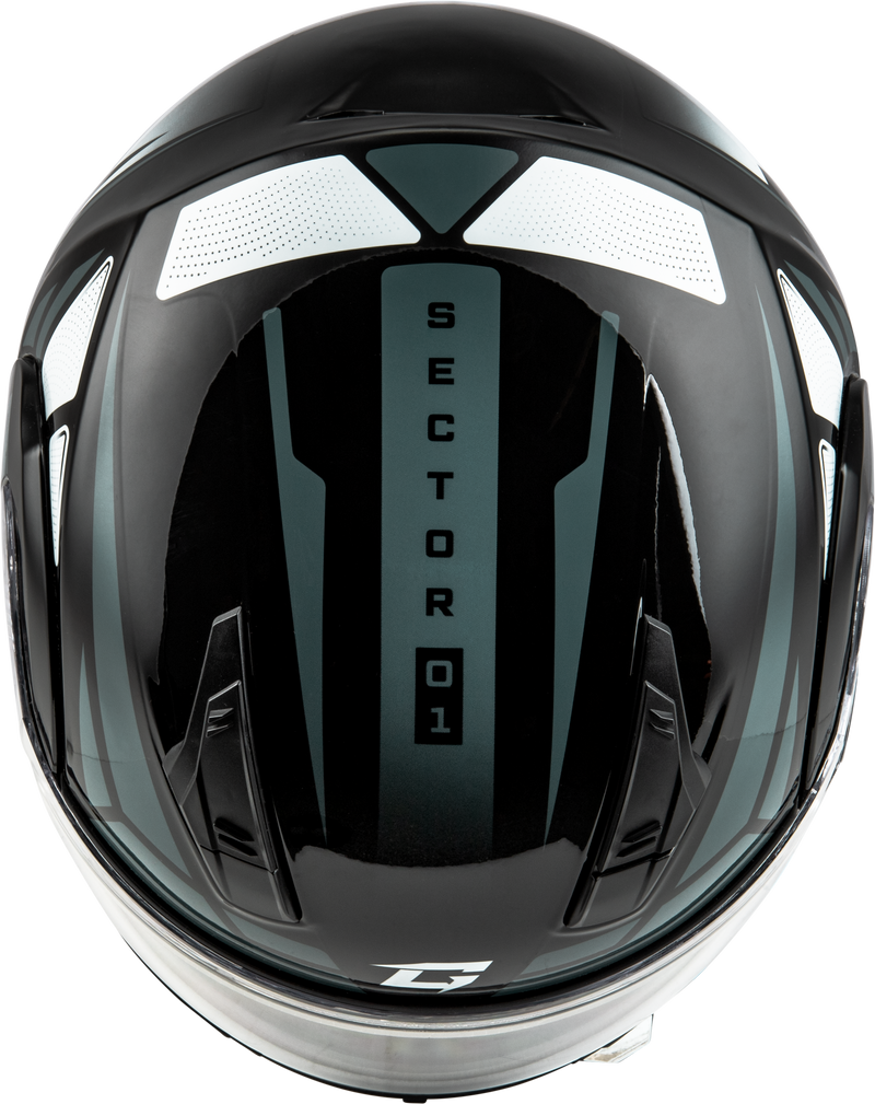 Load image into Gallery viewer, MD-04S SECTOR SNOW HELMET W/ ELECTRIC SHIELD BLK/SILVER MD M4043365 image 4
