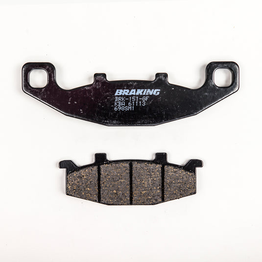 BRAKE PAD SET SEMI-METALLIC 698SM1 image 1