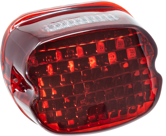 SLANTBACK LED TAILIGHT RED LENS FXLRST ONLY LLC-STL-R-ST image 1