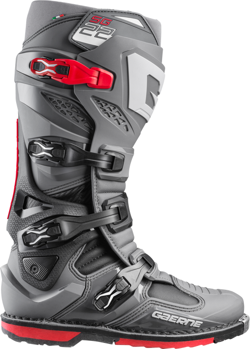SG-22 BOOTS ANTHRACITE/BLACK/RED SZ 10 2262-007-10 image 1