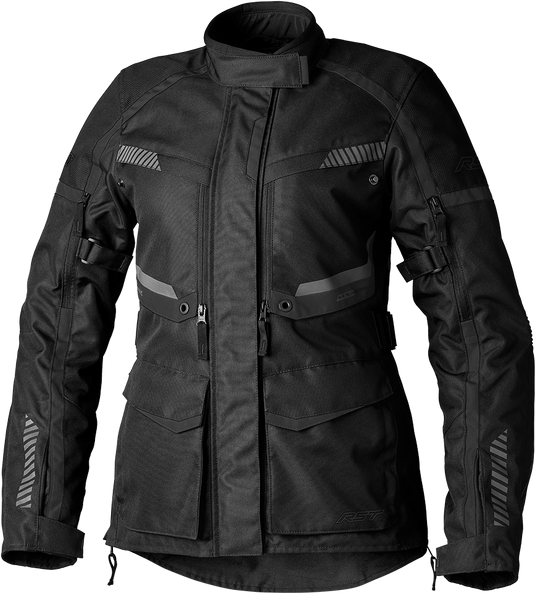 LADIES MAVERICK EVO CE JACKET BLACK/BLACK TEXTILE 3XL 103227BLK-20 image 1