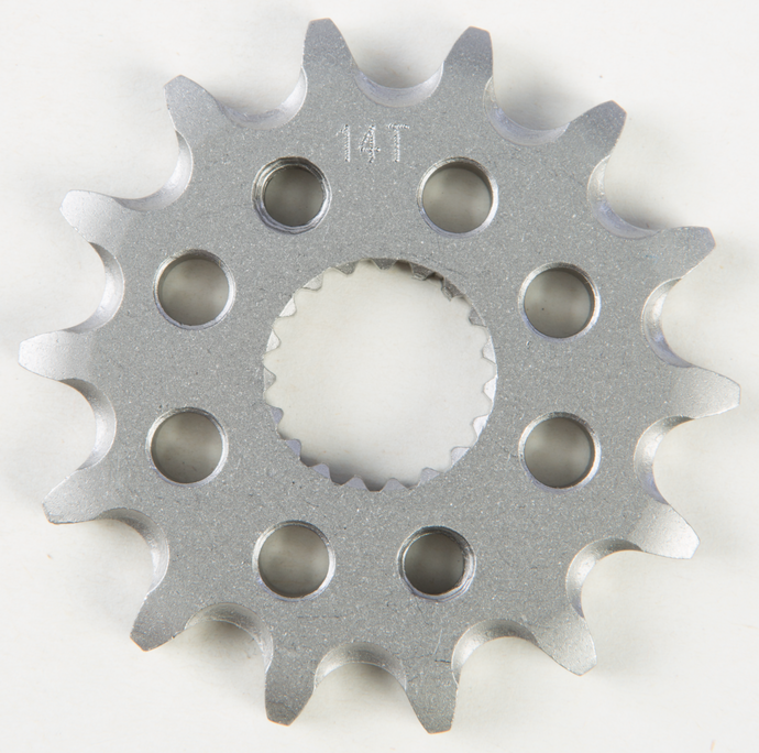 FRONT CS SPROCKET STEEL 14T-420 HON MX-131014-4 image 1