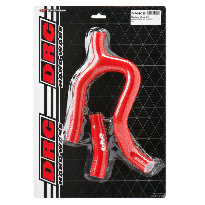 RADIATOR  HOSE  KIT GASGAS RED D47-02-720 image 1