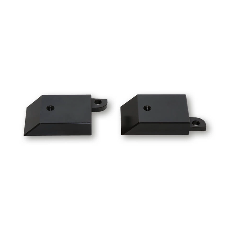Load image into Gallery viewer, RS1 CNC DRIVING LIGHT MOUNTS BLACK PAIR 220-103 image 2
