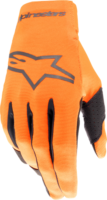 YOUTH RADAR GLOVES HOT ORANGE/BLACK YXS 3541824-411-XS image 1