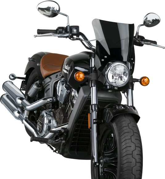 MOHAWK WINDSHIELD DARK TINT BLACK HARDWARE N2839-002 image 2