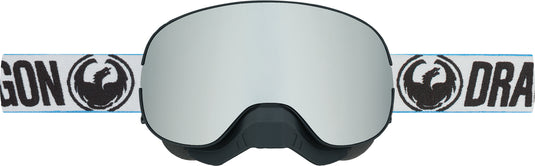 X2 SNOW GOGGLE FACTORY W/LUMA SILVER ION + DARK SMOKE LENS 294587728880 image 1