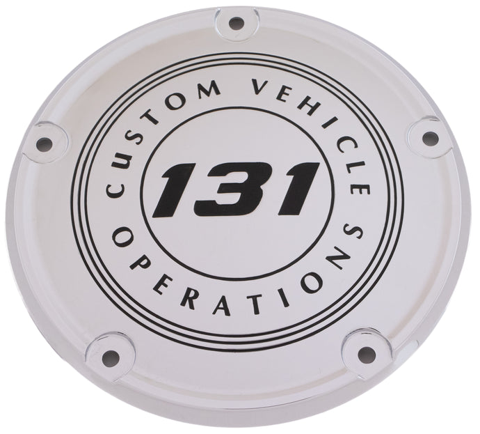 6   M8 SOFTAIL DERBY COVER 131 CVO CHROME 131-10-67 image 1