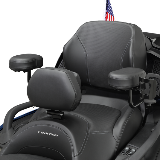 ARMREST KIT PASSENGER BLACK CAN 41-209 image 1