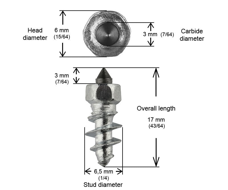 Load image into Gallery viewer, 5/8&quot;-15MM STD SCREW STUDS QTY 200 ST-15200R image 2
