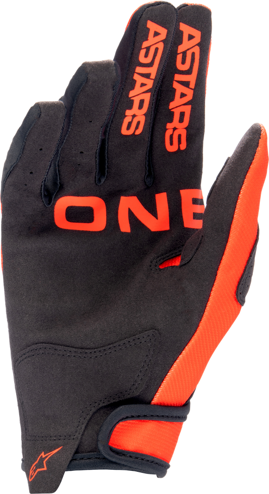 RADAR GLOVES HOT ORANGE/BLACK XL 3561823-411-XL image 2