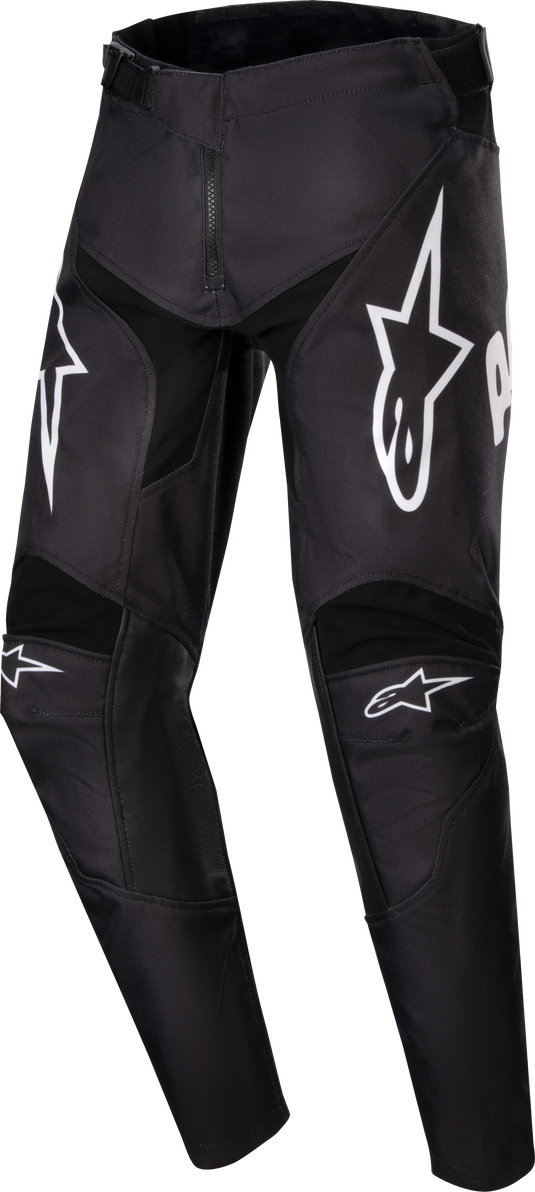 YOUTH RACER HANA PANTS BLACK/WHITE SZ 22 3748324-12-22 image 1