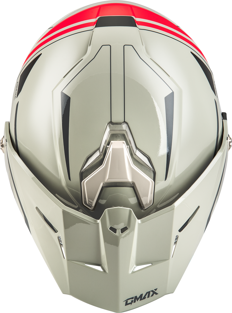 Load image into Gallery viewer, MD-74S SPECTRE SNOW HELMET W/ ELECTRIC SHIELD WHITE/RED XL M10742357 image 3
