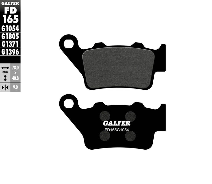 BRAKE PADS SEMI METALLIC FD165G1054 FD165G1054 image 1