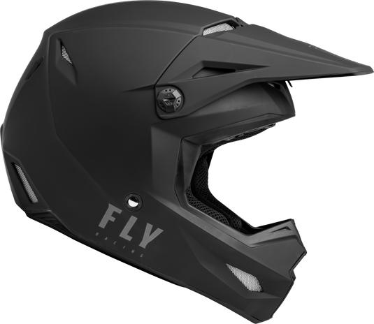 KINETIC SOLID HELMET MATTE BLACK 2X F73-34712X image 4