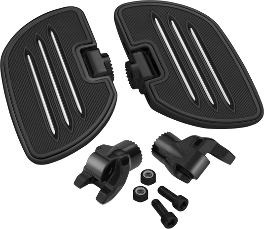 COMMANDER DRIVER FLOORBOARD BLACK CAN 41-404BK image 2