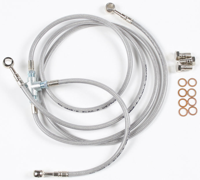 BRAKE LINE FRONT LONG LT 250 95-00 FK003D76-3 image 1