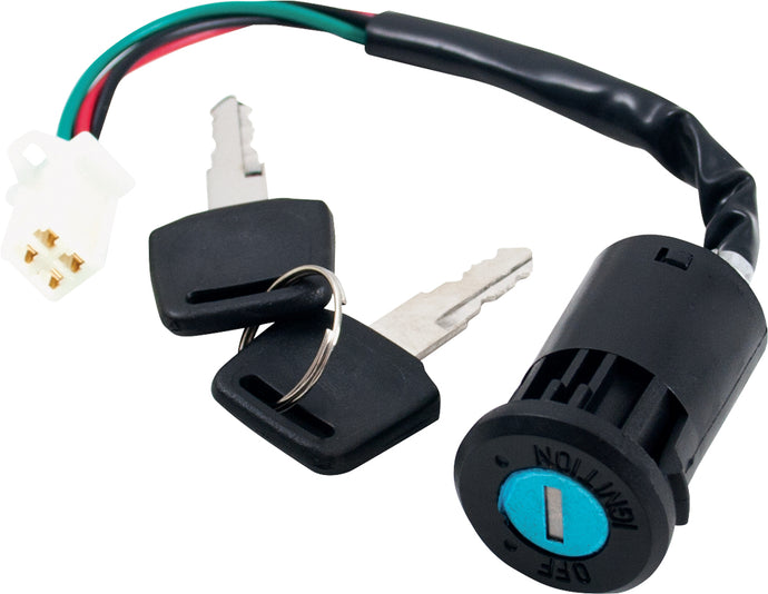 4-STROKE IGNITION SWITCH 4 WIRE MALE PLUG 07-0507 image 1