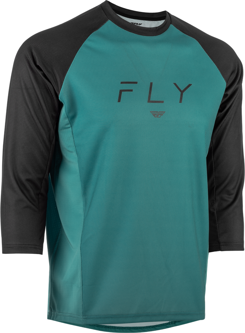 Load image into Gallery viewer, RIPA 3/4 SLEEVE JERSEY EVERGREEN/BLACK MD 352-8132M image 1

