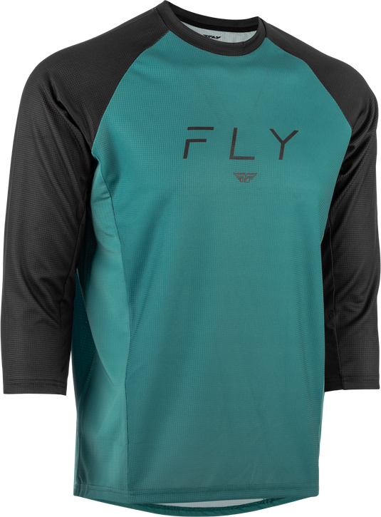 RIPA 3/4 SLEEVE JERSEY EVERGREEN/BLACK LG 352-8132L image 1