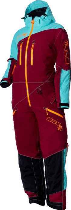DSG MONOSUIT 2.0 AQUA/GARNET 3X 52264 image 1