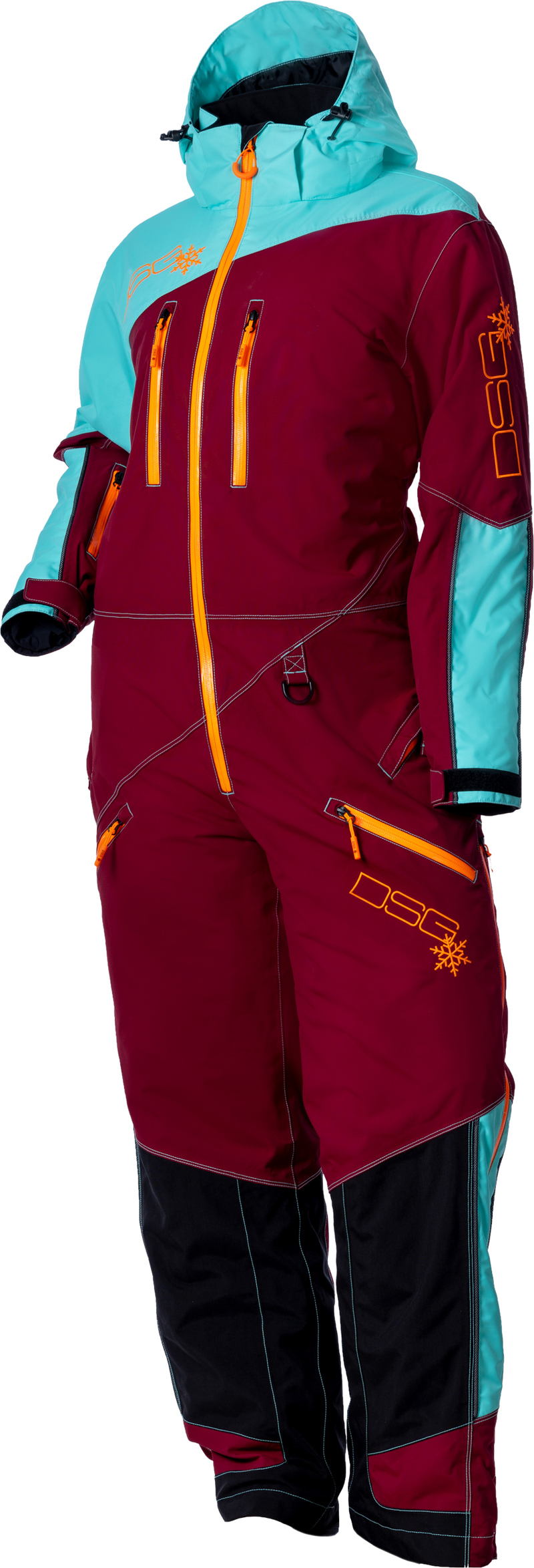Load image into Gallery viewer, DSG MONOSUIT 2.0 AQUA/GARNET LG 52261 image 1
