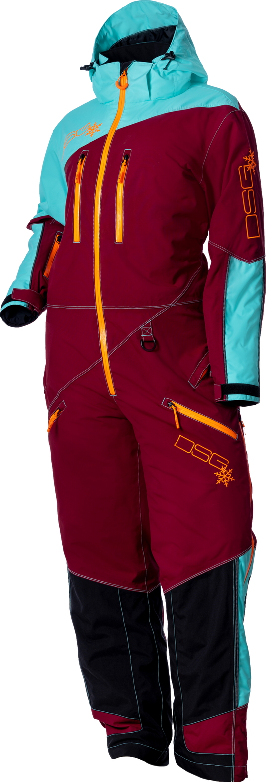 DSG MONOSUIT 2.0 AQUA/GARNET LG 52261 image 1