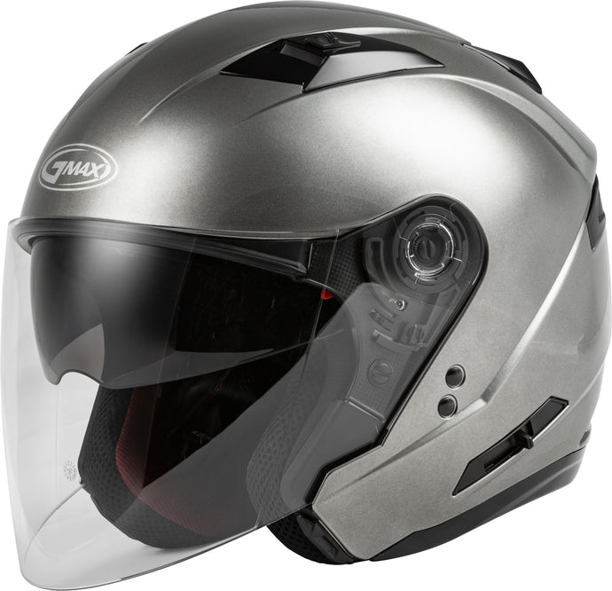 OF-77 OPEN-FACE HELMET TITANIUM 2X O1770478 image 1