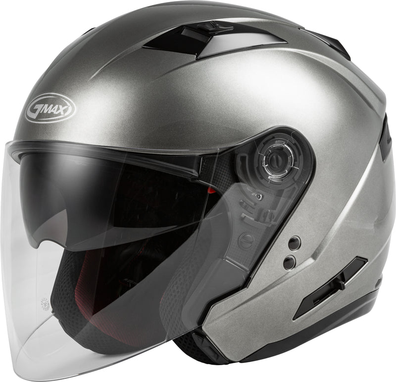 Load image into Gallery viewer, OF-77 OPEN-FACE HELMET TITANIUM 2X O1770478 image 1
