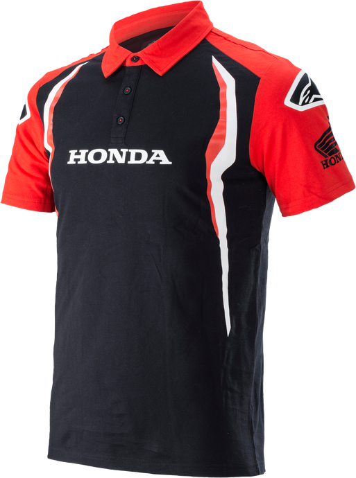 HONDA POLO RED/BLACK 5X 1H20-41220-3010-5XL image 1