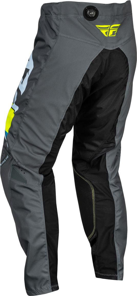 KINETIC PRIX PANTS ICE GREY/CHARCOAL/HI-VIS SZ 38 377-43138 image 2