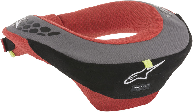 Load image into Gallery viewer, YOUTH SEQUENCE NECK SUPPORT BLACK/RED YS/YM 6741018-13-S/M image 2
