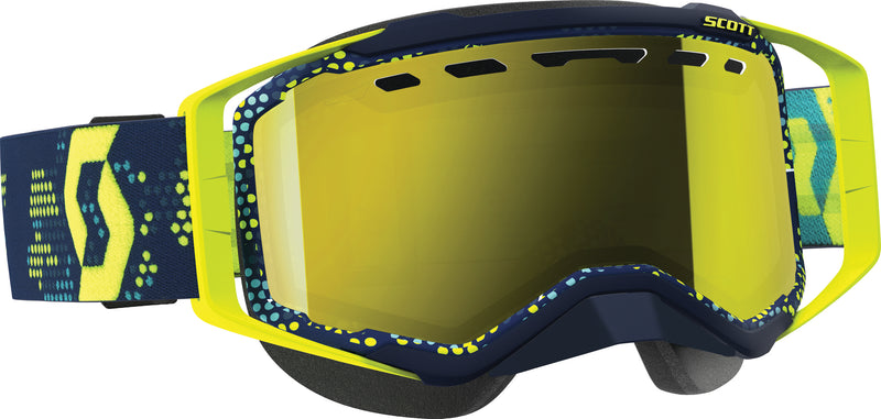 Load image into Gallery viewer, GOGGLE PROSPECT SNOW YLW /BLU AMP YELLOW CHROME LENS 262581-1300325 image 1
