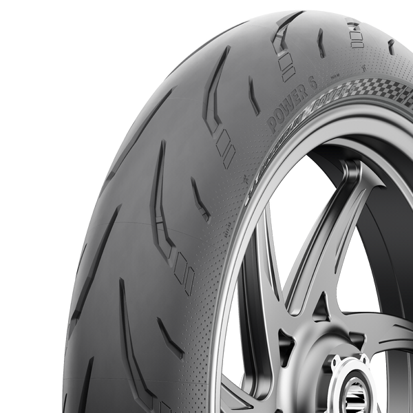 Load image into Gallery viewer, TIRE POWER 6 FRONT 120/70ZR17 (58W) RADIAL TL 82063 image 2
