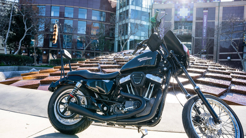 Load image into Gallery viewer, STUPID TALL SISSY BAR W/BAR BLACK XL 94-03 B13-1508B image 4

