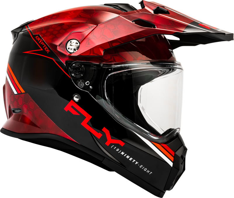 Load image into Gallery viewer, TREKKER KRYPTEK CONCEAL HELMET RED/BLACK SM 73-7029S image 4
