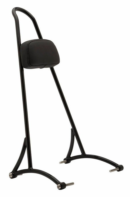 TALL SISSY BAR W/ PAD BLACK DYNA 06-17 B13-1505B image 1