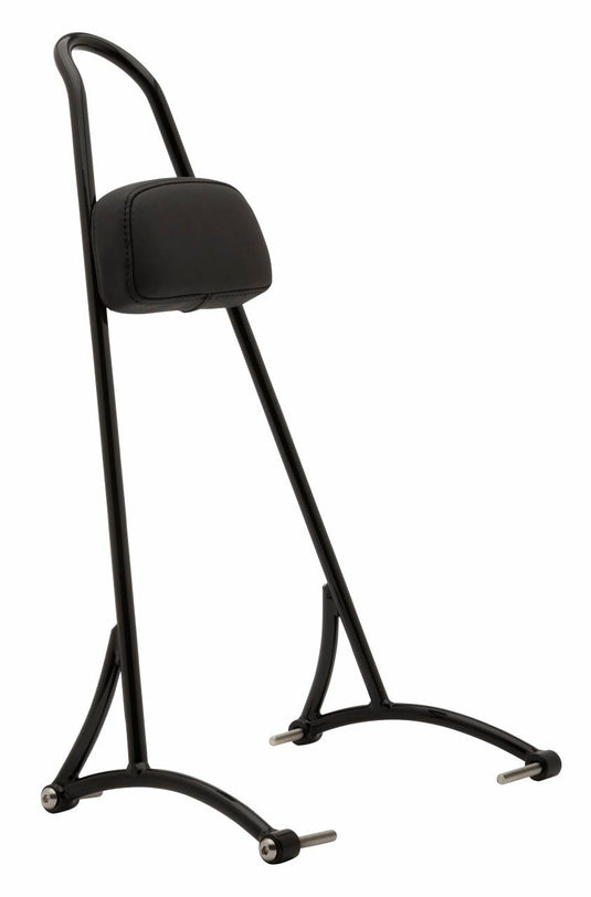 TALL SISSY BAR W/ PAD BLACK DYNA 06-17 B13-1505B image 1