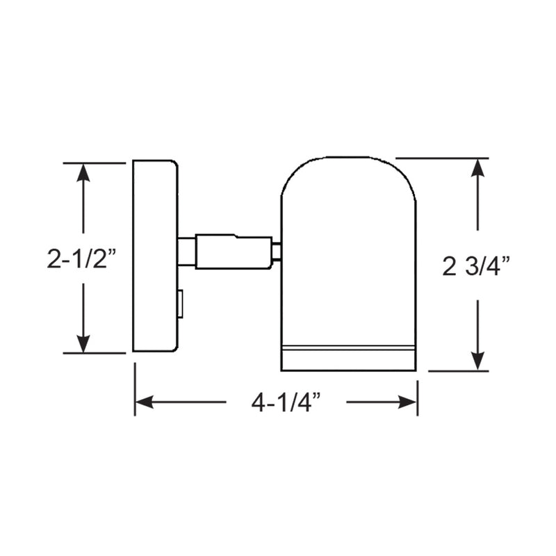 Load image into Gallery viewer, Scandvik LED Brass Reading Light - 10-30V [19052P]
