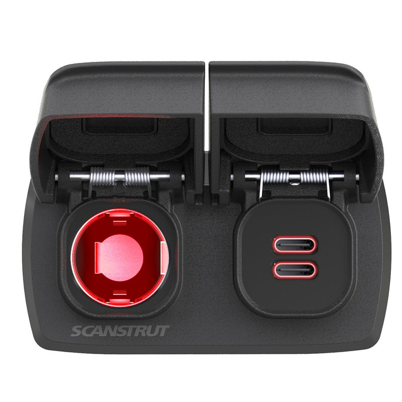 Load image into Gallery viewer, Scanstrut Flip Pro Multi - Dual USB-C  12V Power Socket [SC-MULTI-F1]
